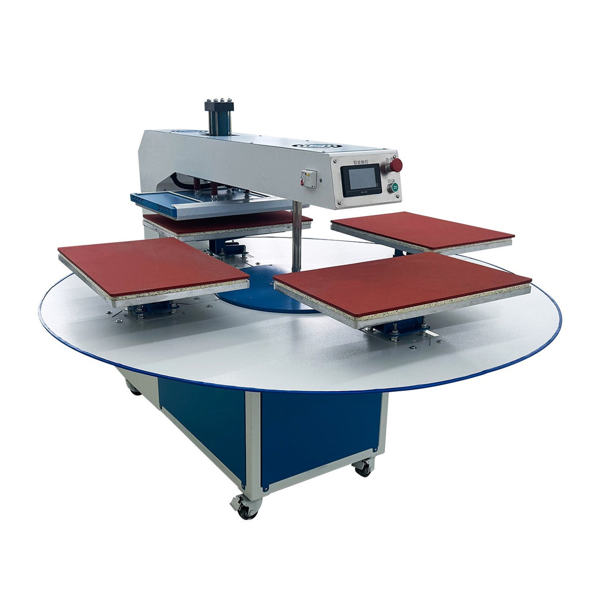 Pneumatic 4 Station Carousel Heat Press 16" x 24" — image 2