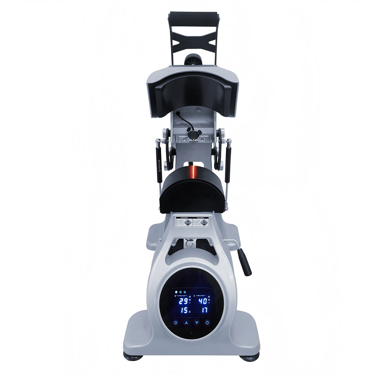 Dual Heated Hat Press Magnetic Auto Open with Laser Alignment — image 4