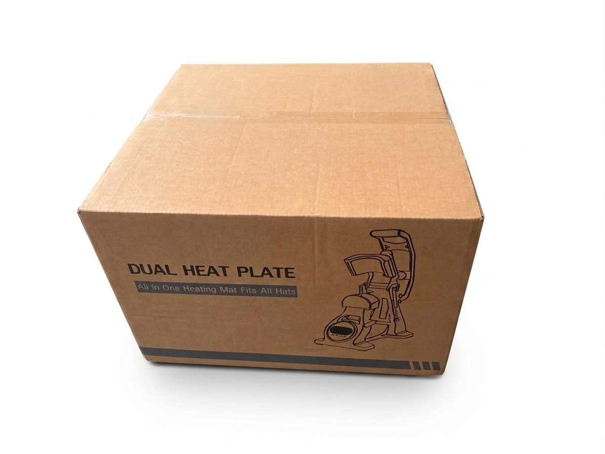 Dual Heated Hat Press Magnetic Auto Open with Laser Alignment — image 3