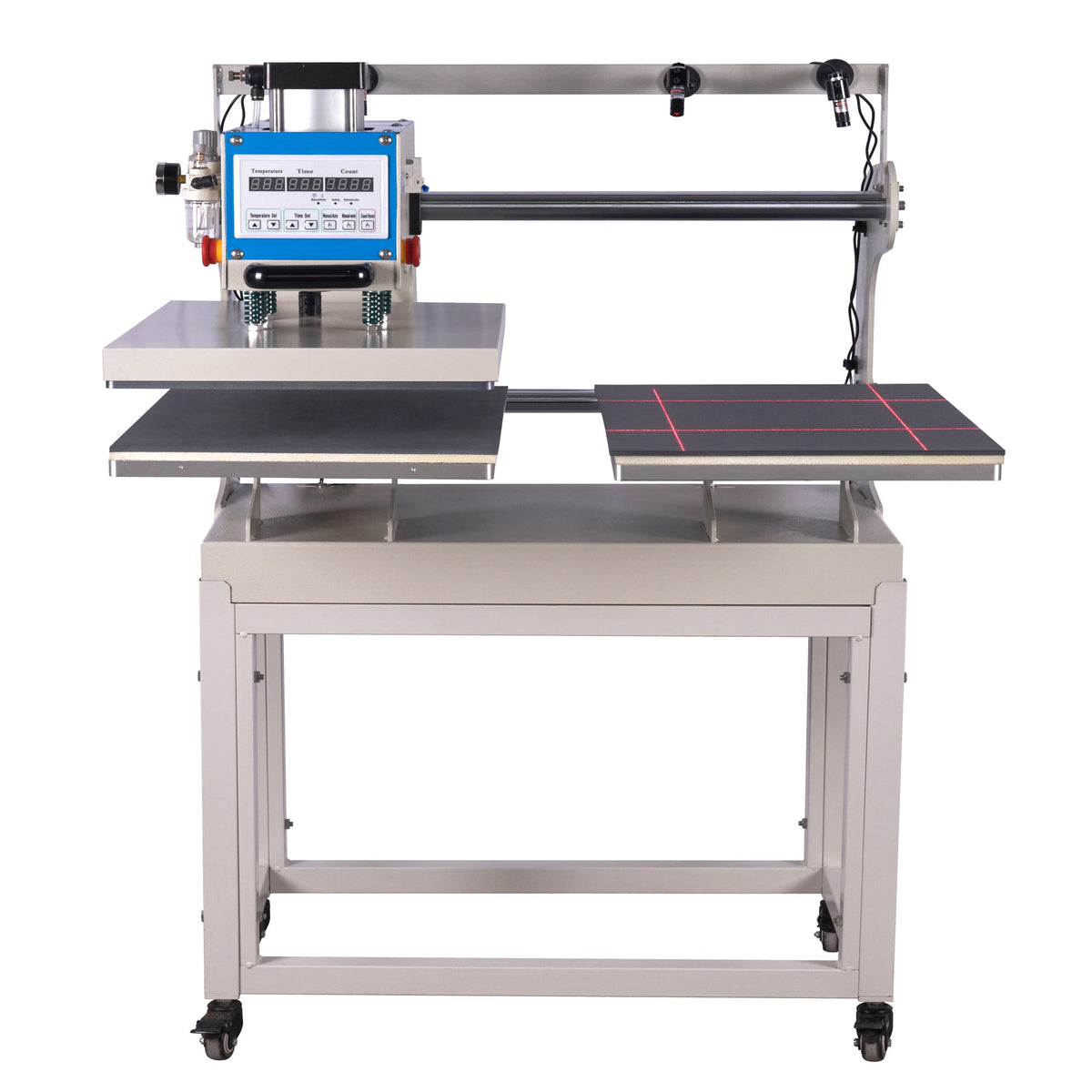 Pneumatic Sliding Dual Platen Heat Press Machine 16x24 — image 2